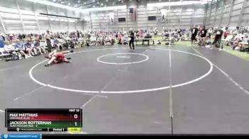 182 lbs 4th Wrestleback (16 Team) - Max Matthias, Wisconsin Blue vs Jackson Rotterman, Team Missouri Red