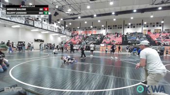45 lbs Final - Mereck Malone, Bartlesville Wrestling Club vs Elliott Liogghio, Andover Youth