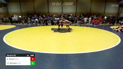 160 lbs Round Of 32 - Ari Hasani, Birmingham vs Emmitt Munson, Pomona (CO)