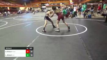 110 lbs Rr Rnd 2 - Alex Braun, Pheonix Wrestling vs Logan Brown, Elite Athletic Club DZ