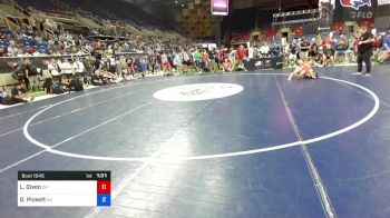 152 lbs Rnd Of 64 - Louden Dixon, Ohio vs Deacon Pickett, Nevada