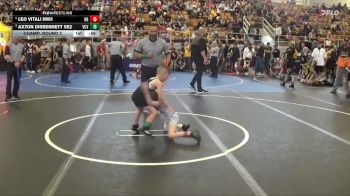 50 lbs Champ. Round 2 - Leo Vitali NW3, Rogue Raiders vs Axton Disbennett SE2, Vinton County Vikings