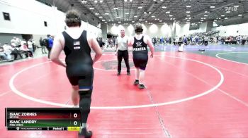 285 lbs Cons. Round 1 - Isaac Landry, Pine Creek vs Isaac Zornes, Belton