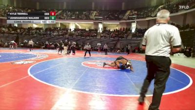 285-2A Cons. Round 3 - Kyle Terrell, Cook vs Johnvarious Walker, Burke County