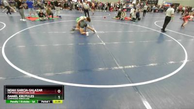 144 lbs Cons. Round 3 - Noah Garcia-Salazar, Top Notch Wrestling Club vs Daniel Krutules, Compound Wrestling