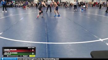 Silver 125 lbs Cons. Round 3 - Asher Wilson, Wartburg vs Jesus Olivares, Buena Vista