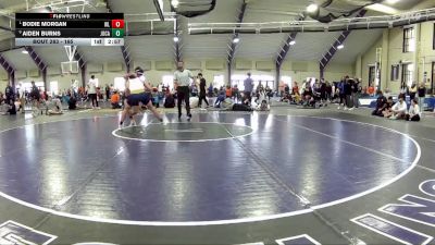 165 lbs Quarterfinal - Bodie Morgan, West Liberty vs Aiden Burns, John Carroll