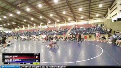 106 lbs Quarters & Wb (16 Team) - Keegan Hunt, Montana 1 vs Gunner Samora, New Mexico 1