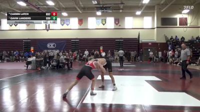138 lbs Quarterfinal - Gavin Landers, Denver vs Caiden Latch, Roland-Story