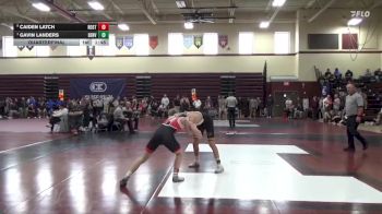 138 lbs Quarterfinal - Gavin Landers, Denver vs Caiden Latch, Roland-Story