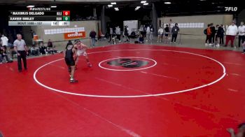 157 lbs Cons. Semi - Maximus Delgado, Unattached vs Xavier Smiley, Glenbard North