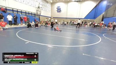 39 lbs Round 2 - William Mackintosh Lll, Westlake vs Kingston Jaramillo, Uintah Wrestling