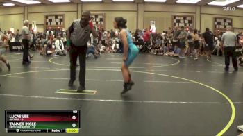 101 lbs Round 2 (6 Team) - Lucas Lee, Olympic vs TANNER INGLE, Keystone Krush