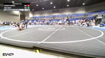 120 lbs Rr Rnd 2 - Shade Harrell, Mighty Bluebirds vs Ben Remy, Paris Wrestling Club