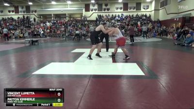 S-13 lbs Round 1 - Payton Kimmerle, Indee Mat Club vs Vincent Lumetta, USA Mat Club