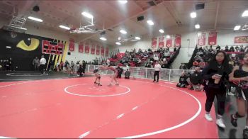 105 lbs Quarterfinal - Jenniyah Duarte, Sanger vs Alyssa Prado, Mayfair