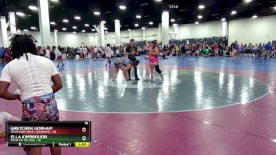 190 lbs Round 3 (8 Team) - Ella Kimbrough, Team STL Yellow vs Gretchen Gorham, Team Iowa Crazy Coconuts