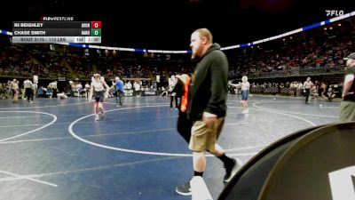 110 lbs Round Of 32 - Rj Beighley, Avon Grove vs Chase Smith, Hanover Area