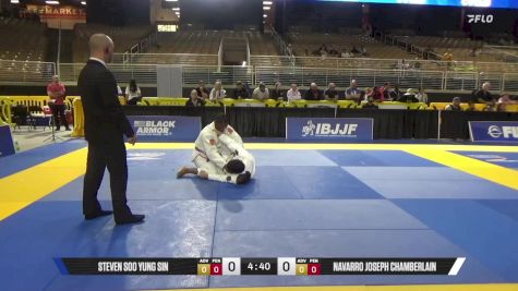 Navarro Joseph Chamberlain vs Steven Soo Yung Sin 2025 Pan Jiu Jitsu IBJJF Championship
