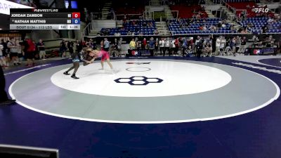 113 lbs Champ. Rd Of 128 - Jordan Zambon, MI vs Nathan Matthis, MD