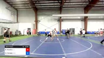 132 lbs Semifinal - Ryan Kozdra, Ultimate Wrestling Academy vs Hunter Horsey, Seagull Wrestling Club