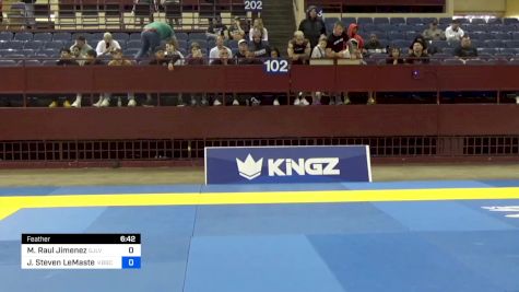 Matias Raul Jimenez vs Jacob Steven LeMaster 2024 Pan IBJJF Jiu-Jitsu No-Gi Championship