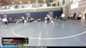 126/132 Round 2 - Meagan Smith, Fighting Squirrels vs Zoe Ortiz, Bonneville Wrestling Club