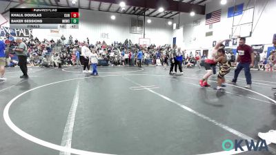 Final - Khalil Douglas, Clinton Youth Wrestling vs Baker Sessions, Mustang Bronco Wrestling Club