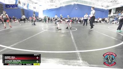 75 lbs Round 2 (4 Team) - Avery Gill, Girls With Grit vs Kaygan Walton, Oklahoma Supergirls