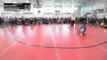 114 lbs Round Robin 1 - Reece Vendegna, BAM Training Center-MS vs Alexander Whitted, Bulldog Premier-MS