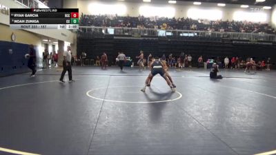 157 lbs Champ. Round 2 - Noah Zuniga, Cerritos College vs Ryan Garcia, Victor Valley College