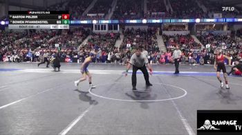 67 lbs Champ. Round 1 - Easton Pelzer, SC Punisher vs Bowen Pfannenstiel, Norton