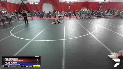 92 lbs Cons. Round 2 - Finnigan Fox, Team Nazar Training Center vs Miles Alters, Hudson Wrestling Club