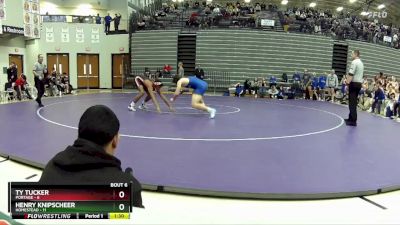 190 lbs Semis & 1st Wrestleback (8 Team) - Henry Knipscheer, Homestead vs Ty Tucker, Portage