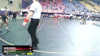 125 lbs 2nd Wrestleback (16 Team) - Jalen Dunson, Wisconsin-Whitewater vs Brady Koontz, Dubuque