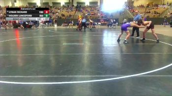 115 lbs Cons. Round 1 - Lyman Rickard, TN Wrestling Academy vs Holden Lunceford, Nashville Catholic Wrestling