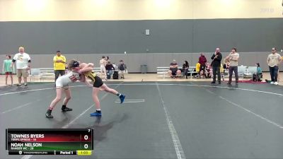 80 lbs Round 5 (6 Team) - Townes Byers, Terps Xpress vs Noah Nelson, Ranger WC