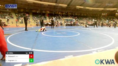 52-55 lbs Rr Rnd 3 - Cole Stewart, Claremore Wrestling Club vs Larenz Ingram, RSA RedStorm