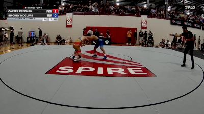 65 kg Cons. Round 1 - Carter Freeman, Panther Wrestling Club RTC vs Smokey McClure, Brunson UVRTC