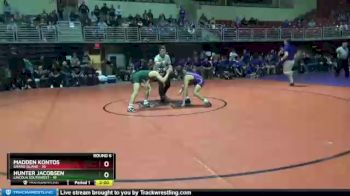 120 lbs Round 6 (8 Team) - Madden Kontos, Grand Island vs Hunter Jacobsen, Lincoln Southwest