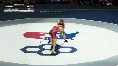 79 kg 1st Place Match - Evan Wick, TMWC vs Patrick Kennedy, Hawkeye WC/ TMWC