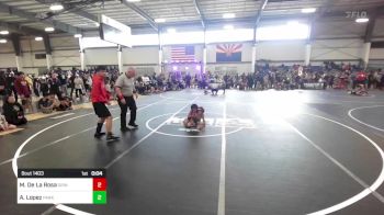 150 lbs Round Of 32 - Mason Nichols, Heritage Academy Maricopa Wrestling vs Mason Van Roekel, Takedown Industries