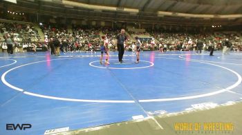64 lbs Consi Of 16 #2 - Walter Simon, Purler Wrestling vs Marshall Crain, Seymour Youth Wrestling Club