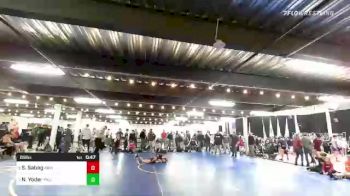 85 lbs Consi Of 4 - Shai Sabag, Abington vs Nathan Yoder, Palisades