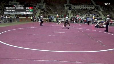 7A 138 lbs 1st Place Match - Denarvious Anderson, Opelika Hs vs Gatlin Tate, Prattville