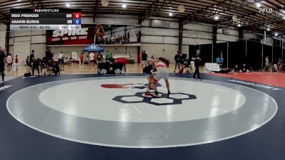 63 kg Cons. Round 2 - Reid Prenger, Cincinnati Rtc vs Anakin Burks, Shenandoah Valley RTC