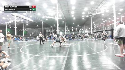 287 lbs Quarterfinal - Troy Ruffner, Parabellum Wrestling Academy- HSC vs Will Shakir, Takedown Sports - HSC