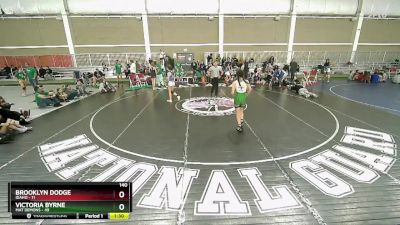 140 lbs Round 3 (4 Team) - Brooklyn Dodge, Idaho vs Victoria Byrne, Mat Demons