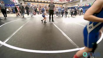 55 lbs Round Of 16 - Boston Brooks, Winfield Youth Wrestling Club vs Michael Holloway, Choctaw Ironman Youth Wrestling