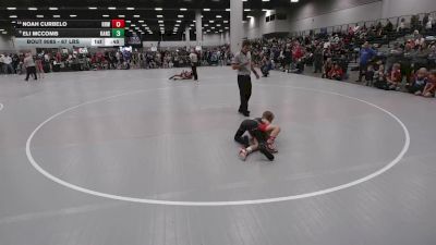 67 lbs Cons. Rd Of 16 - Eli McComb, Kansas vs Noah Curbelo, Rough Riders Wrestling